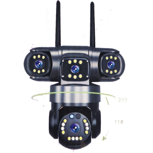 APRONX APX-WPG690 9MP 3.6MM X 3 KAMERA CIFT GORUNTU 30 LED WIFI PTZ