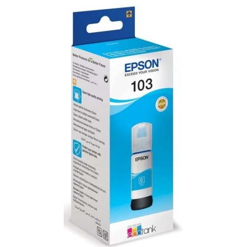 EPSON 103 C13T00S24A MAVİ MÜREKKEP KARTUŞ L5190/ L3160/ L3156/ L3250