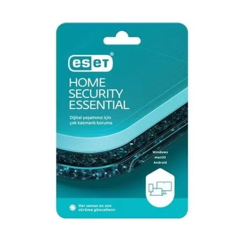 ESET HOME SECURITY ESSENTIAL 1 KULLANICI 1 YIL BOX (ANTİVRUS VE İNTERNET SECURİTY)