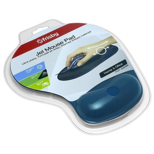 FRISBY FMP-050M-BL JEL DOLGULU MOUSE PAD MAVİ