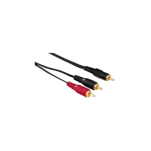HAMA 44213 5M SUBWOOFER RCA SİYAH KABLO