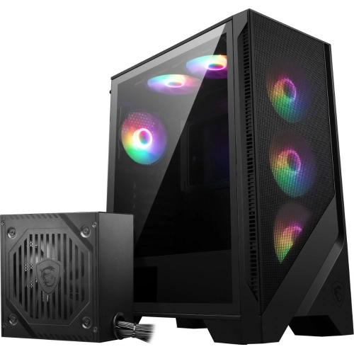 MSI MAG FORGE 120A B65 650W 80 USB3.2 6X12CM ARGB FAN TEMPERLI MID TOWER KASA