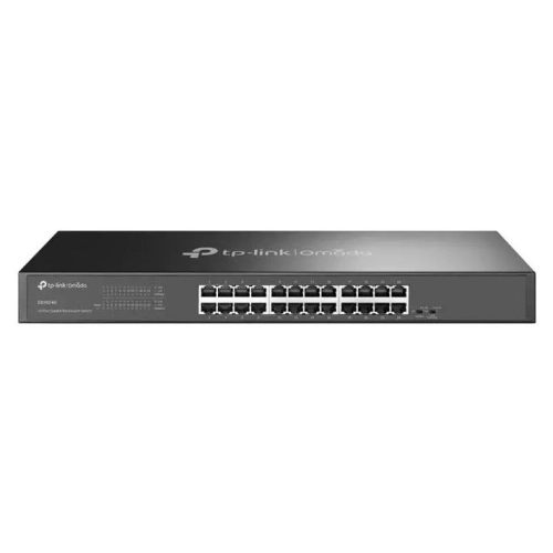TP-LINK OMADA DS1024G 24 PORT GIGABIT METAL KASA YÖNETILEMEZ RACKMOUNT SWITCH
